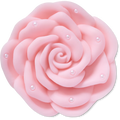 Pink Rose With Pearls