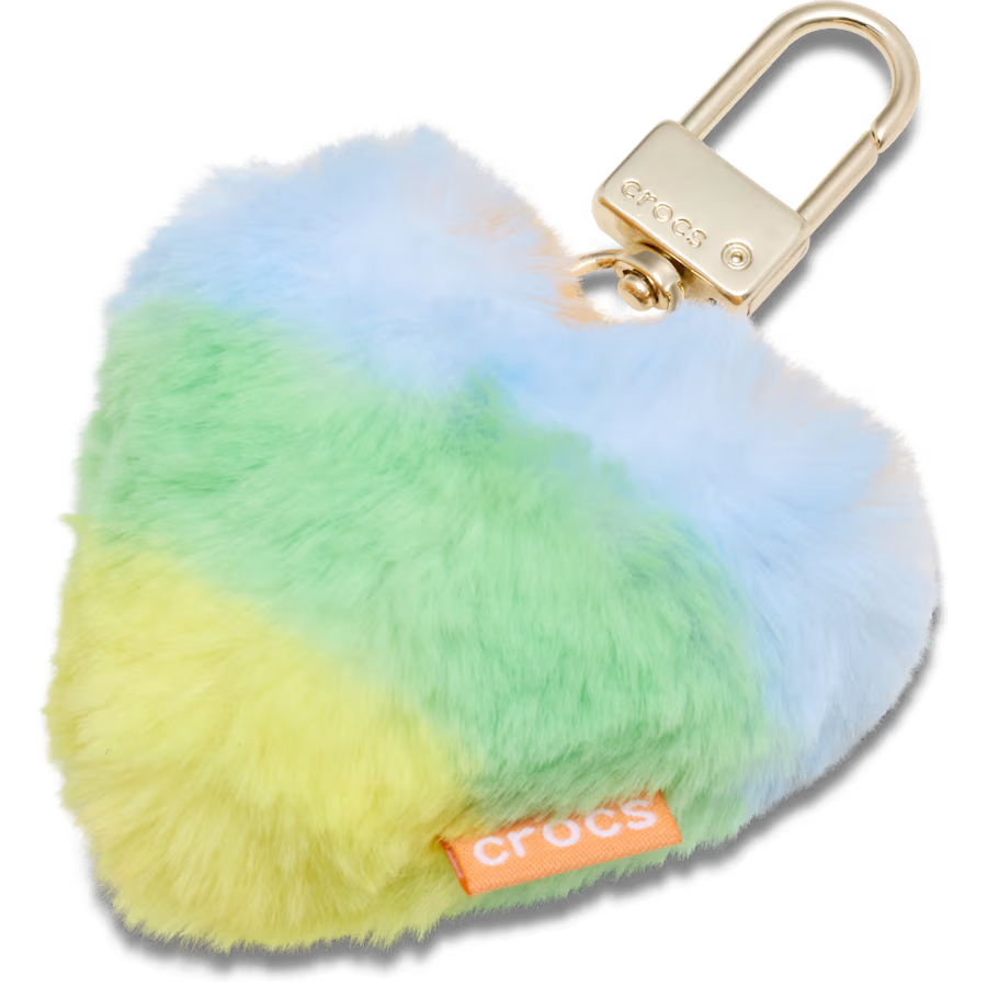 Plush Heart Bag Charm