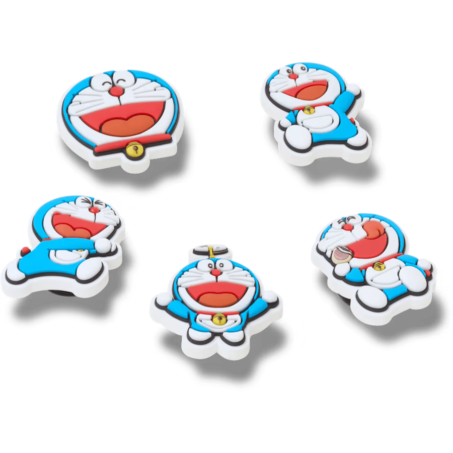 Doraemon 5-Pack Jibbitz Charms