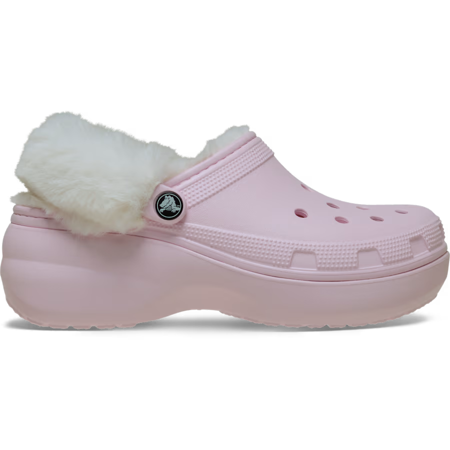Classic Platform Fuzz Lined Clog
