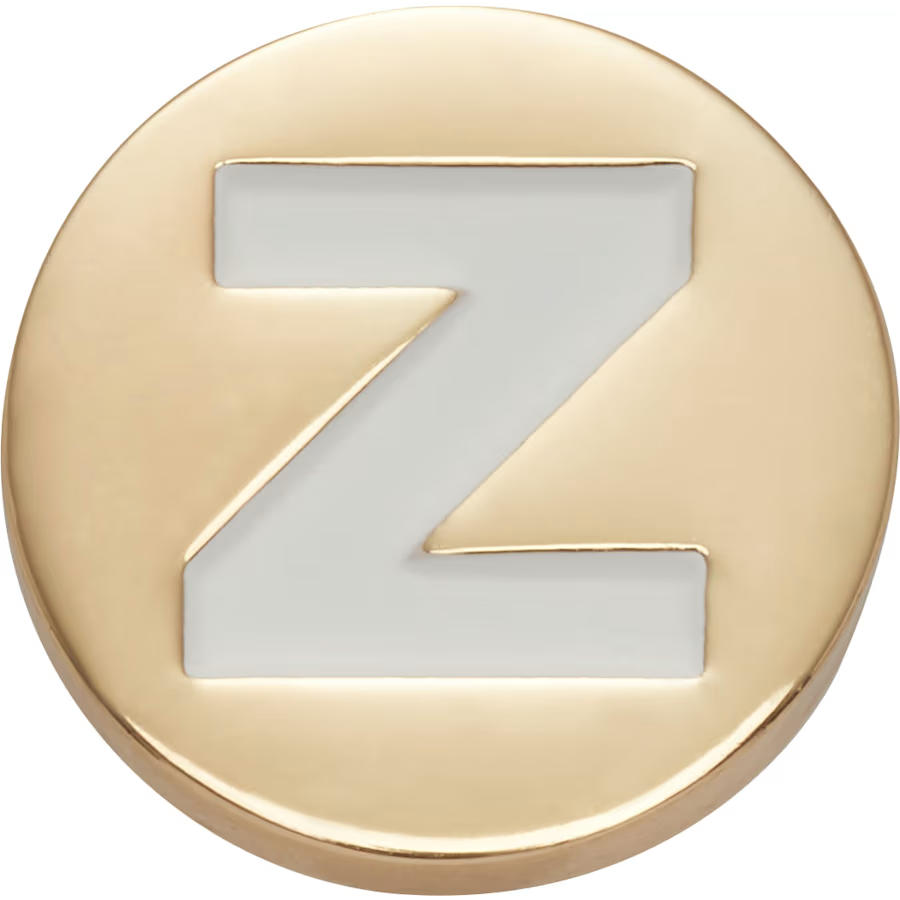 Gold Letter Z