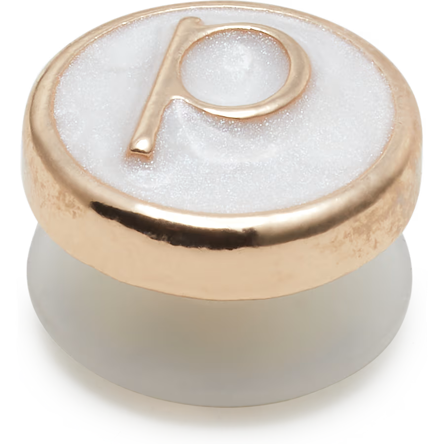Tiny Pearlized Letter P