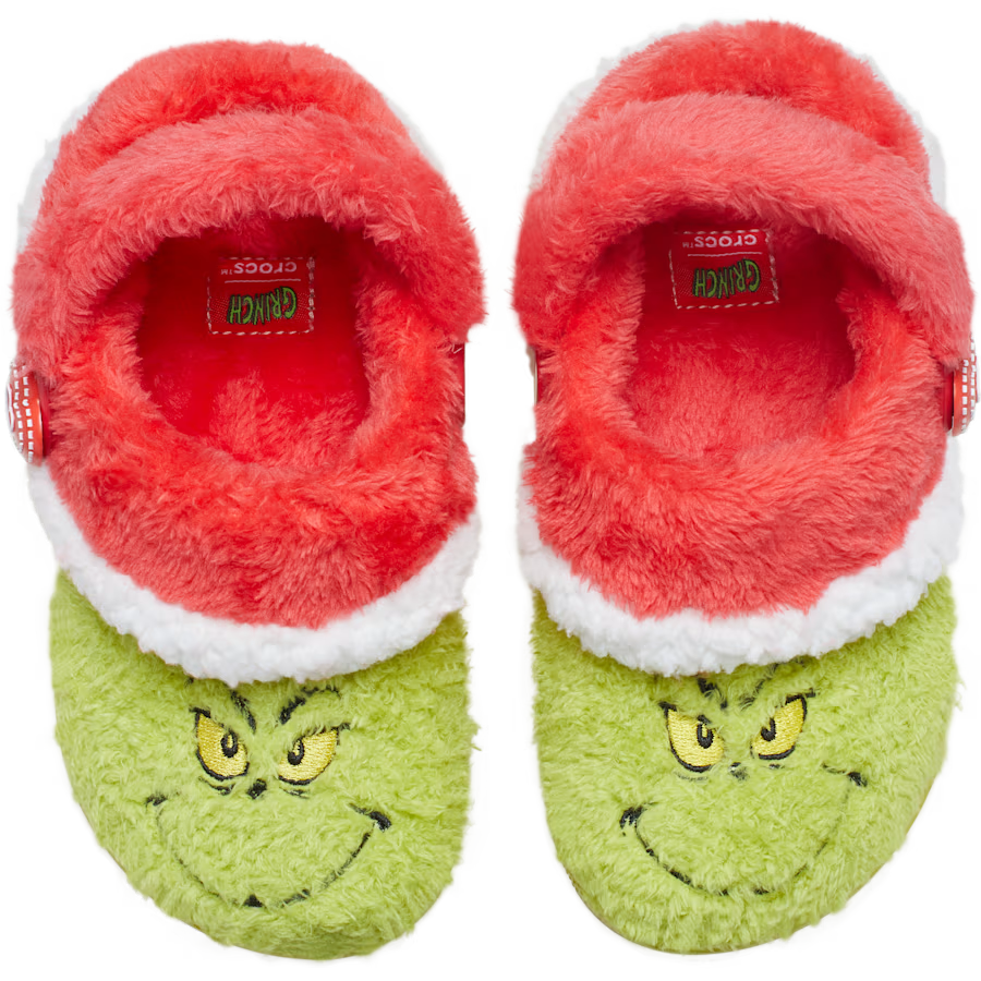 Toddler The Grinch Classic Lined Clog