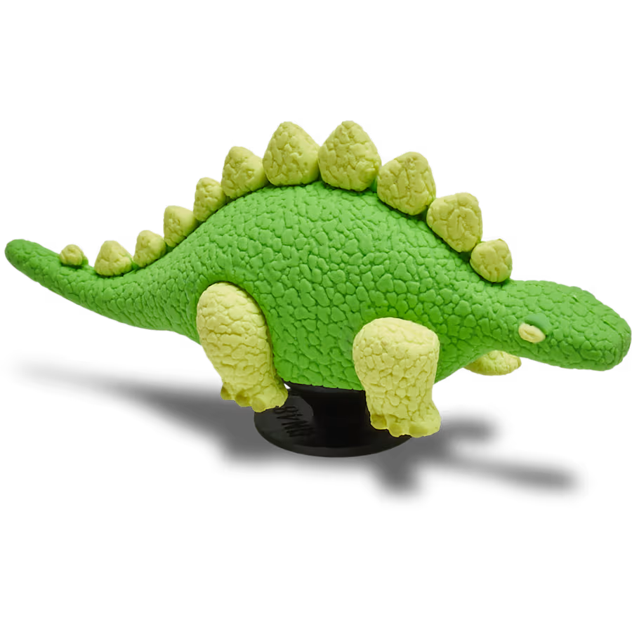 3D Green Dino with Scales
