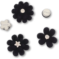 Black Velvet Flower 5 Pack