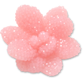 Beaded Pink Flower