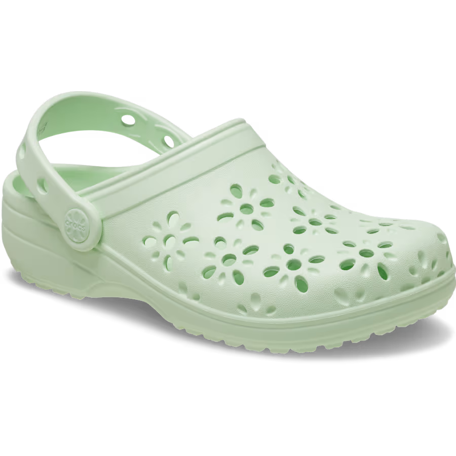Kids' Classic Floral Cut-Out Clog
