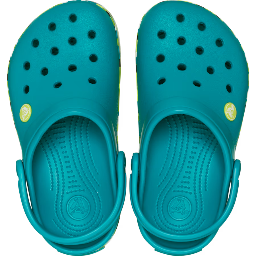 Kids' Crocband Glow Confetti Band Clog