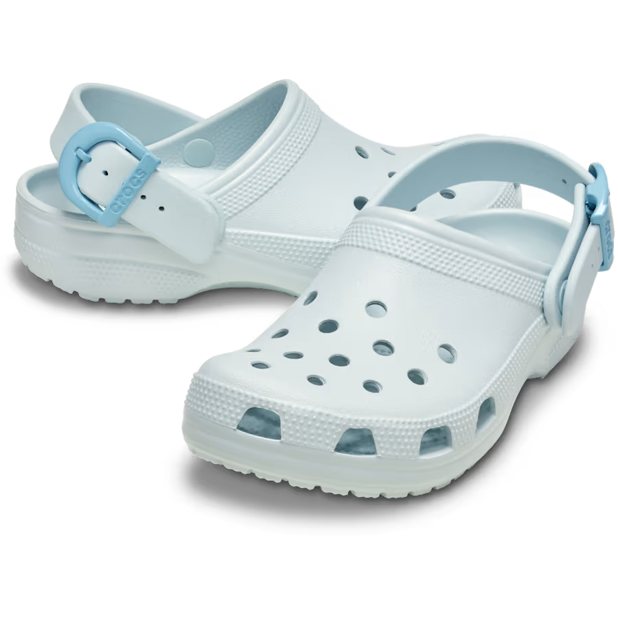 Classic Enamel Buckle Clog