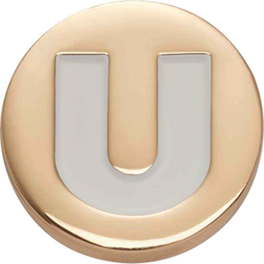 Gold Letter U