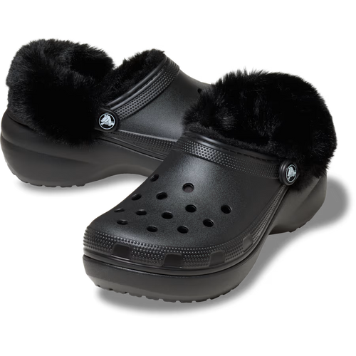 Classic Platform Fuzz Lined Clog