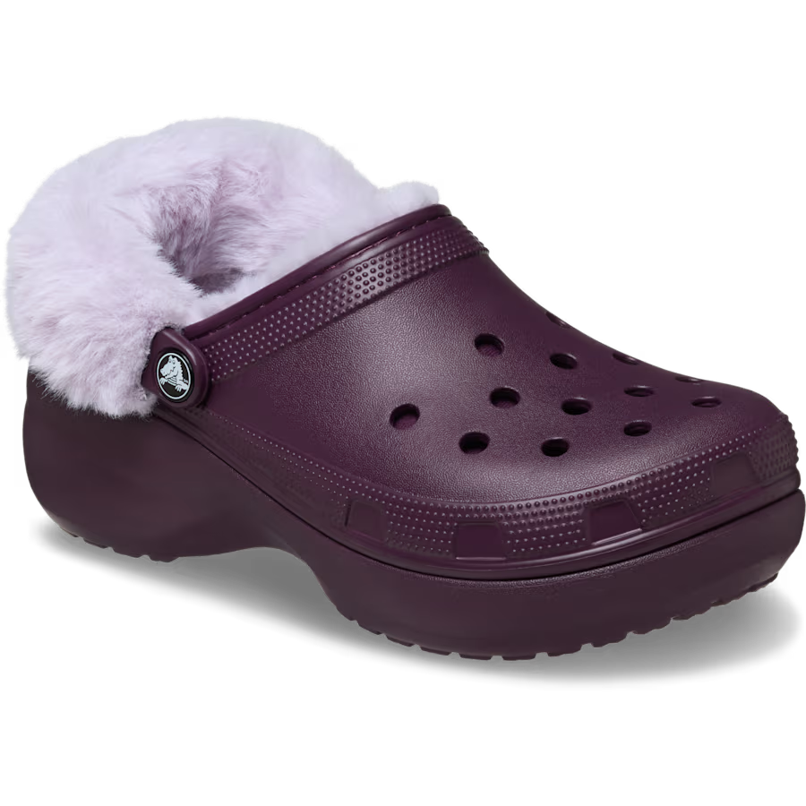 Classic Platform Fuzz Lined Clog