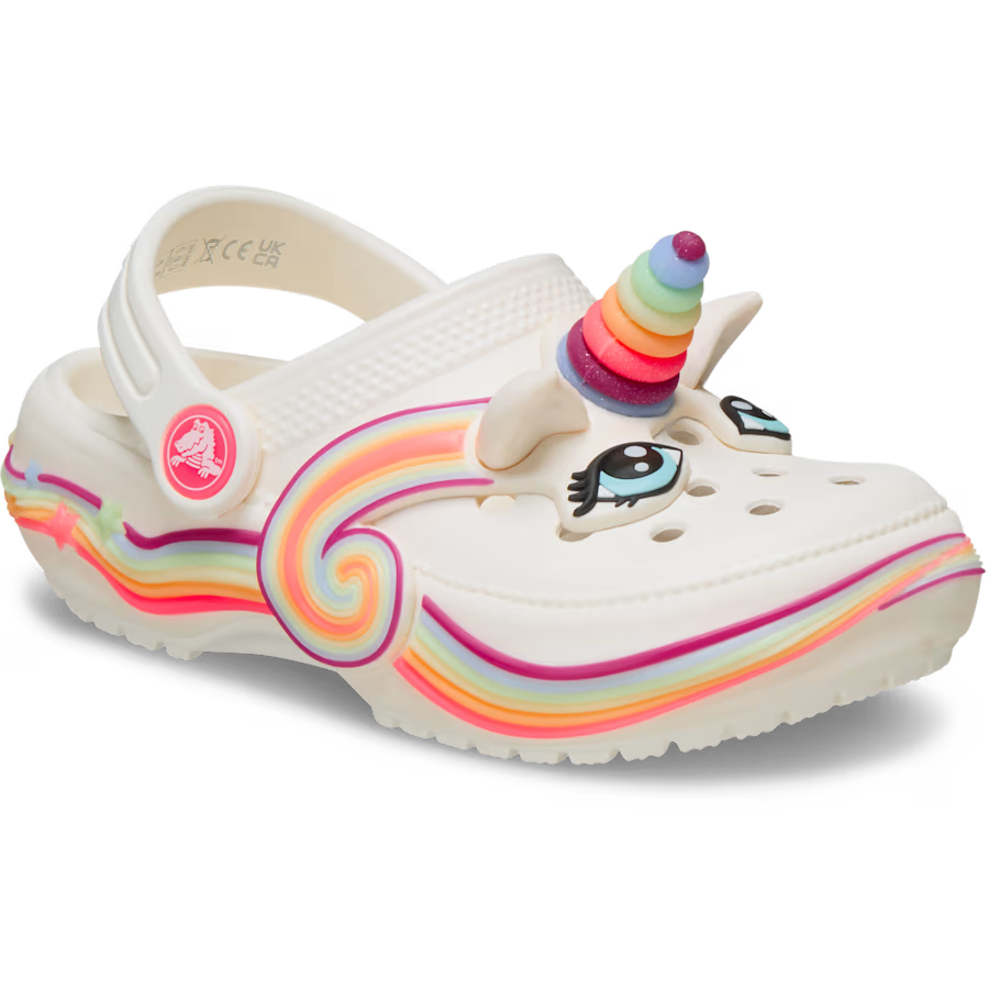 Toddler Classic IAM Unicorn Lights Clog