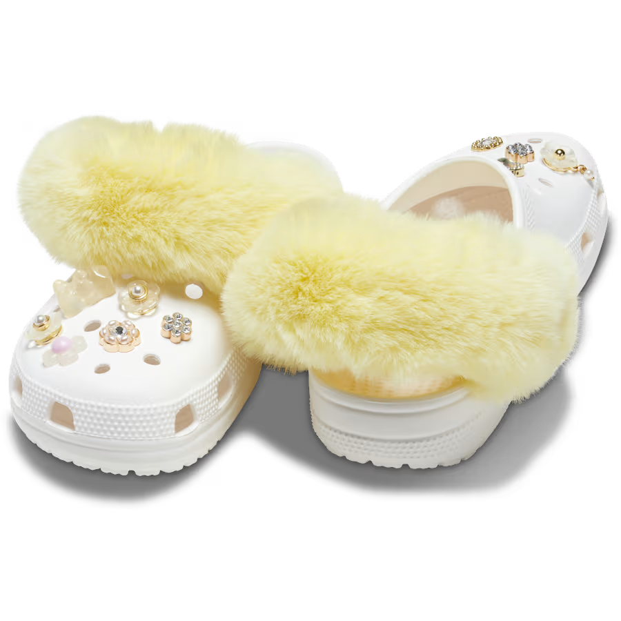Faux Fur Back Strap Scrunchie Btc