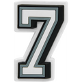 Jibbitz B&W Number 7