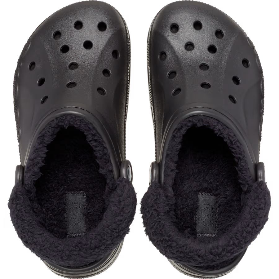 Baya Lined Fuzz-Strap Clog