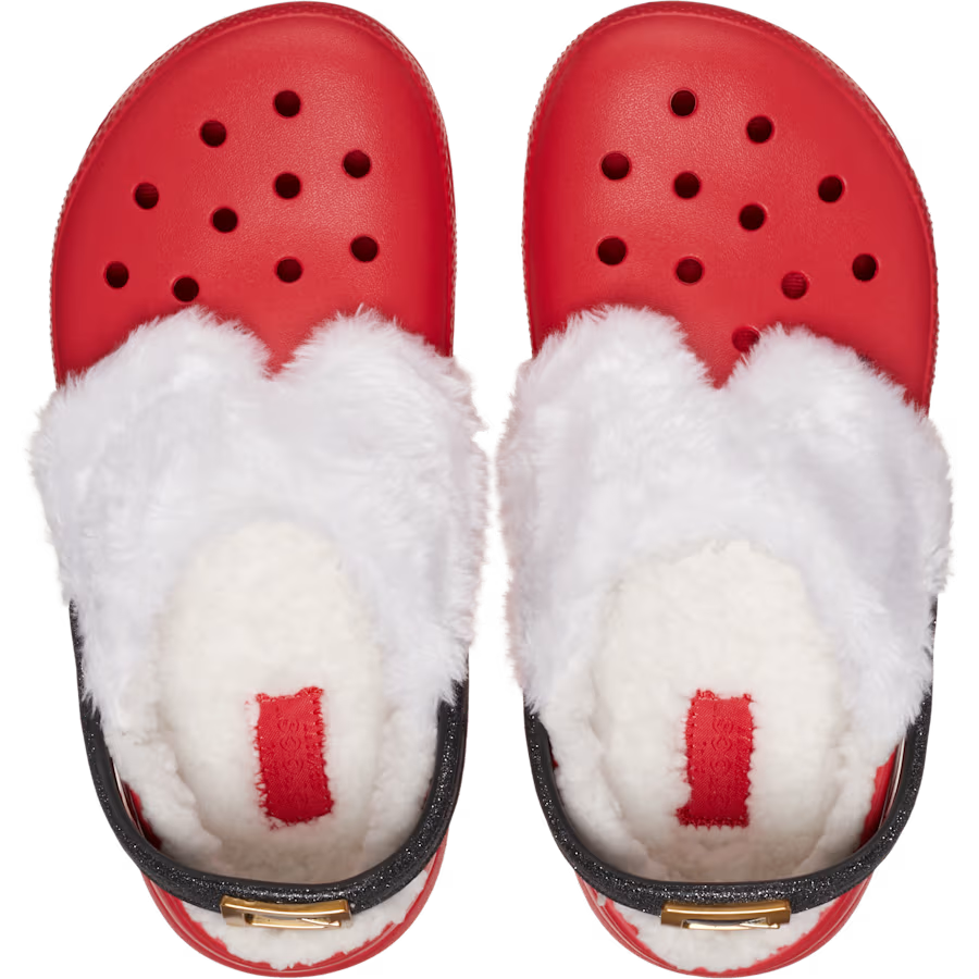 Kids’ Classic Lined Santa Clog