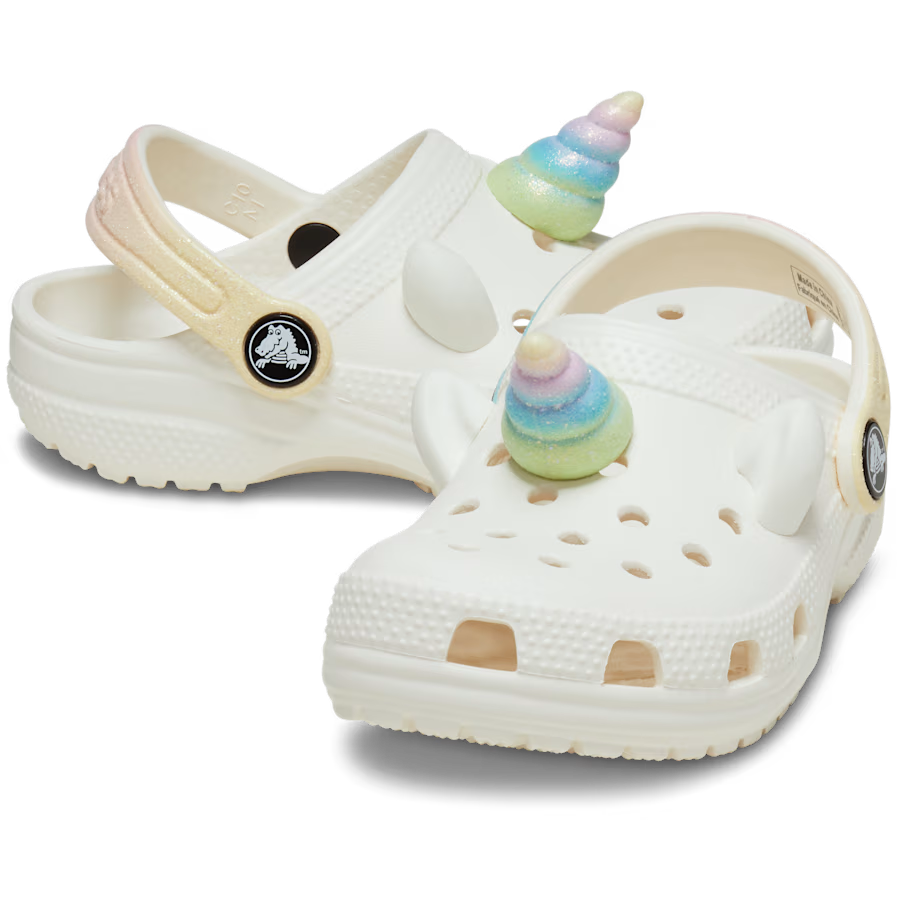 Toddlers' Classic I AM Rainbow Unicorn Clog