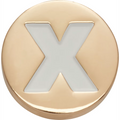 Gold Letter X