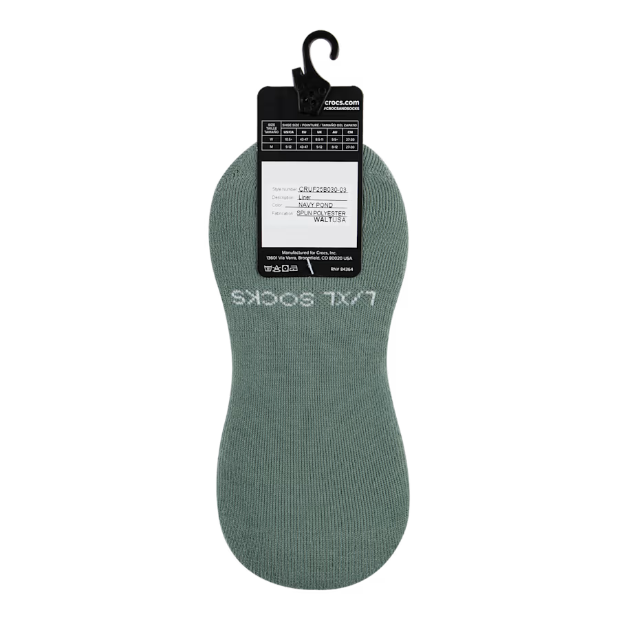 CrocsSocks Hidden Liner 3PK
