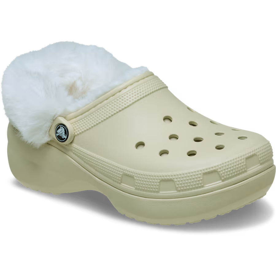 Classic Platform Fuzz Lined Clog