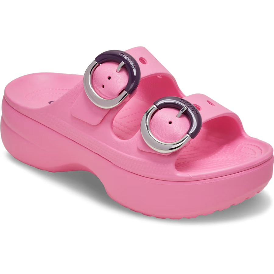 Women's Saturday Platform Dipped Buckle Sandal