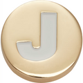 Gold Letter J