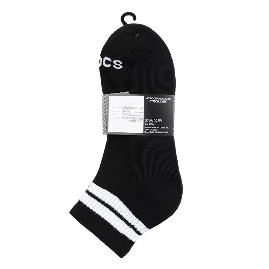 CrocsSocks Retro Ankle Stripe 3-Pack