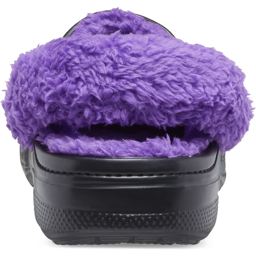 Baya Lined Fuzz-Strap Clog