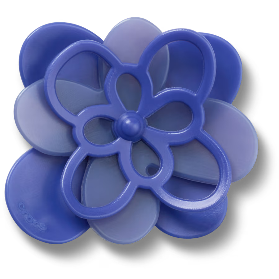 Blooming Dark Blue Flower