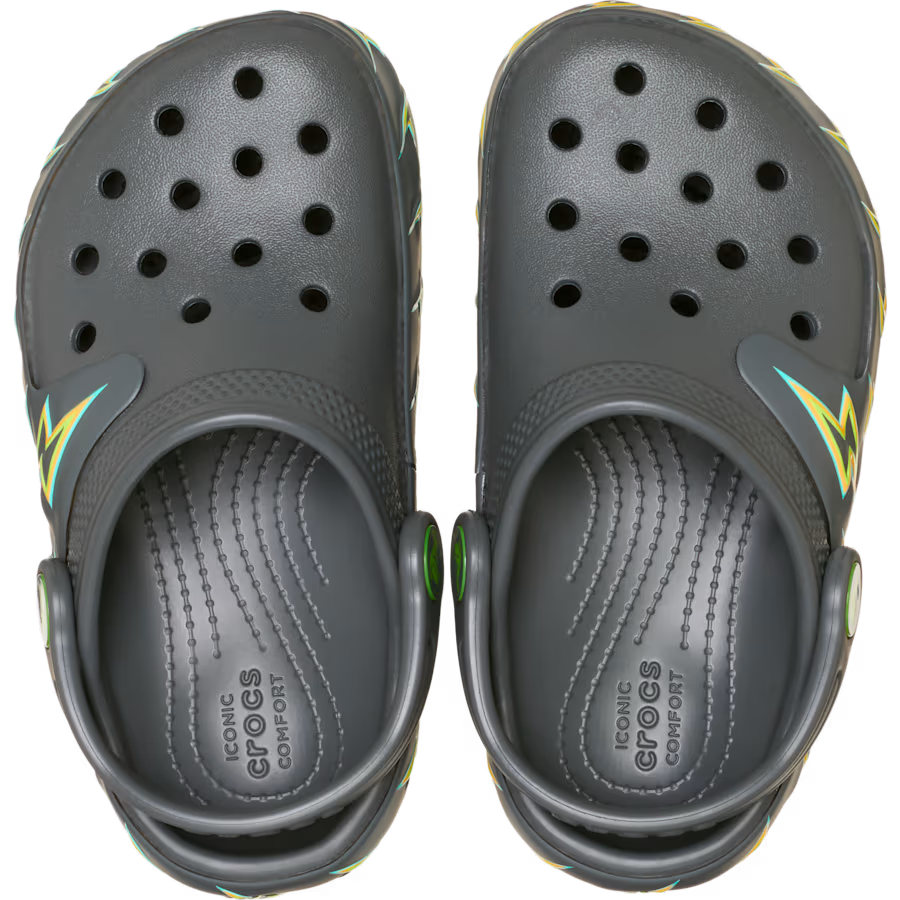 Toddler Classic Bolt Lights Clog