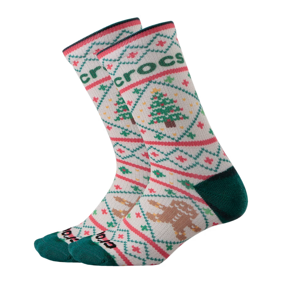 CrocsSocks Sweater Print 3-Pack