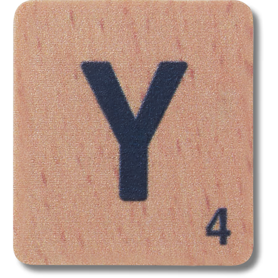 Scrabble Y