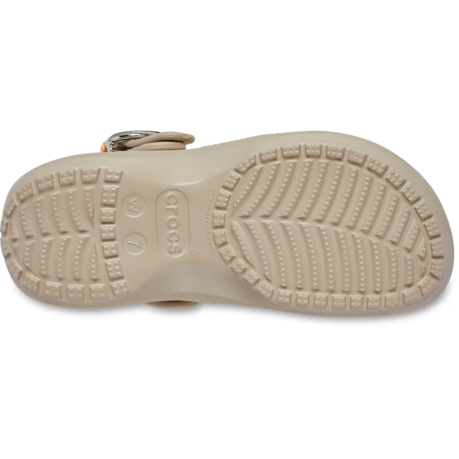 Classic Platform Dipped Buckle Clog