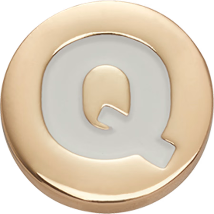 Gold Letter Q