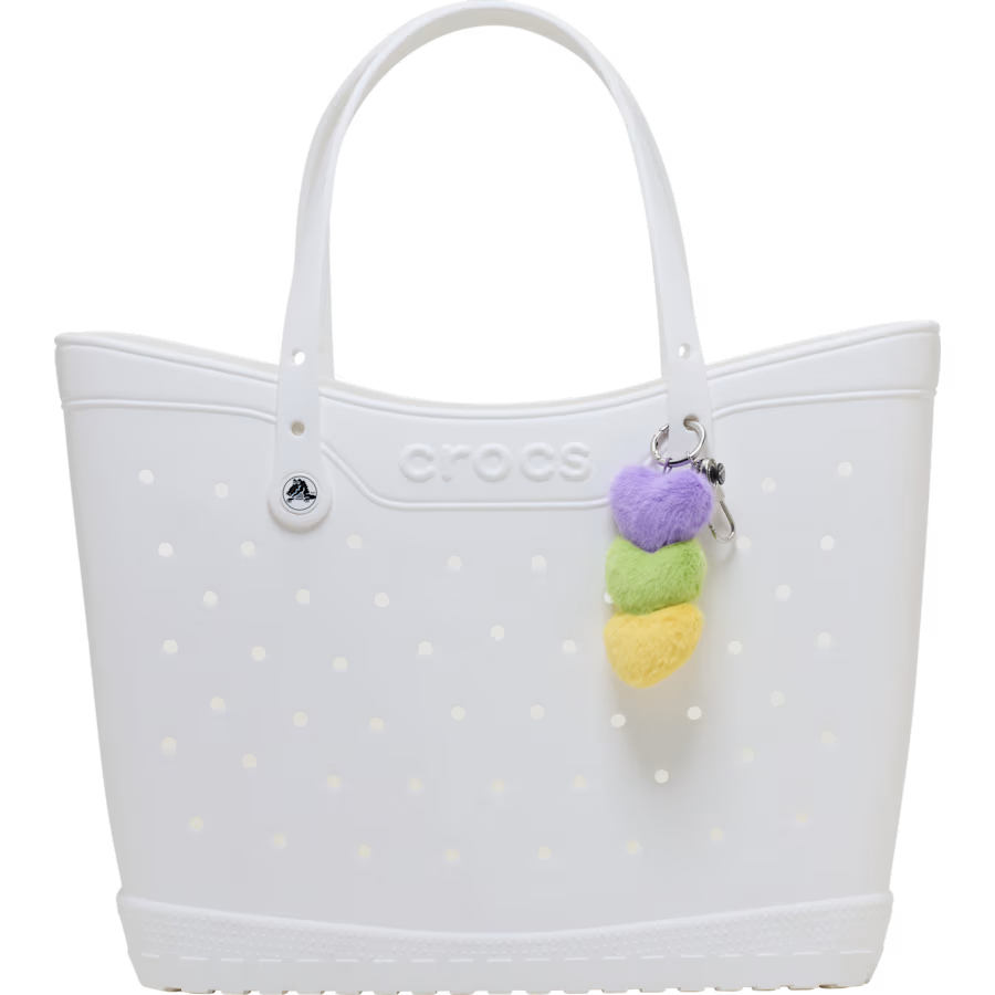 Triple Heart Bag Charm