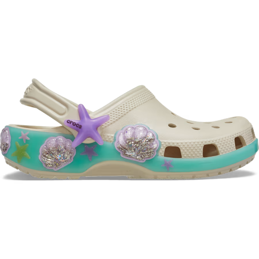 Toddler Classic Sea Sparkle Shaker Clog