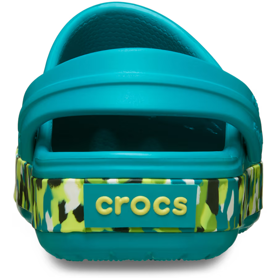 Kids' Crocband Glow Confetti Band Clog