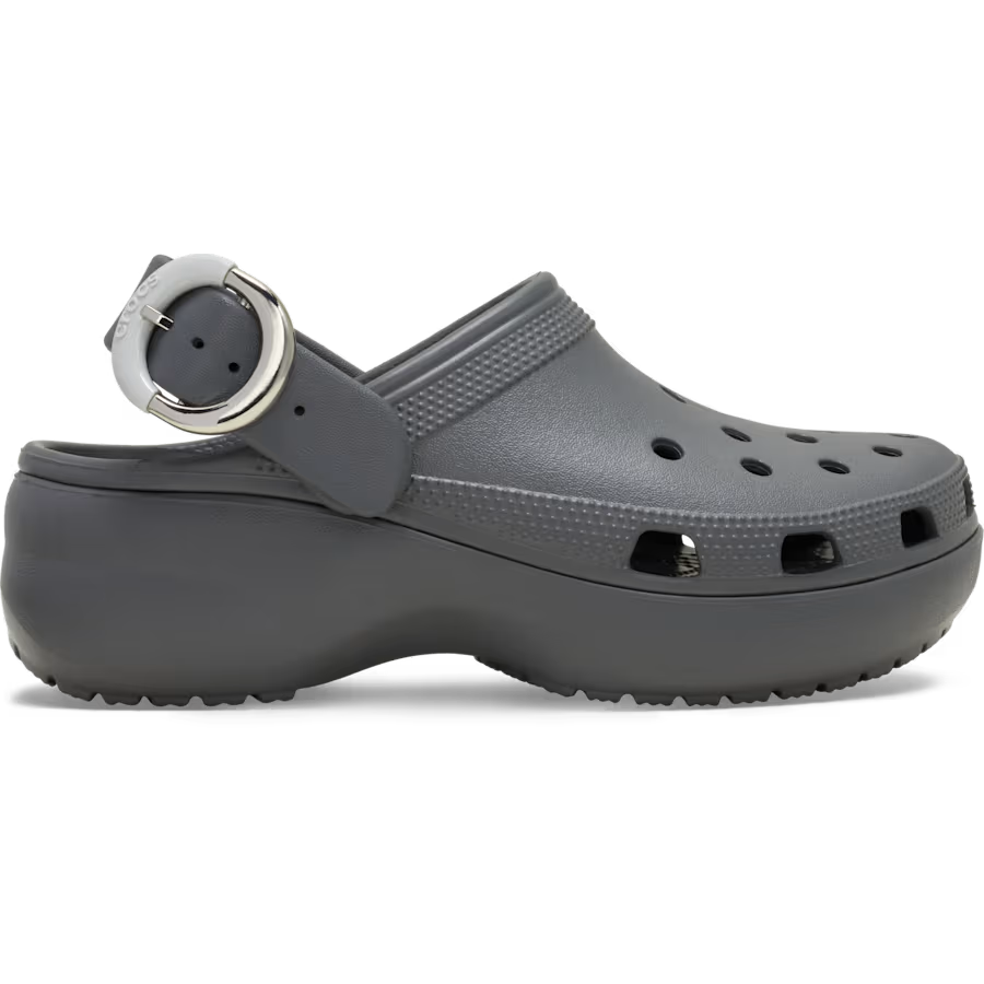 Classic Platform Dipped Buckle Clog