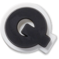 Bold Uppercase Letter Q