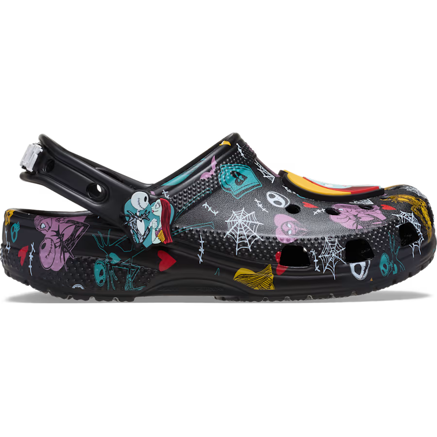 Kids' Disney Tim Burton's The Nightmare Before Christmas Jack and Sally Classic Clog