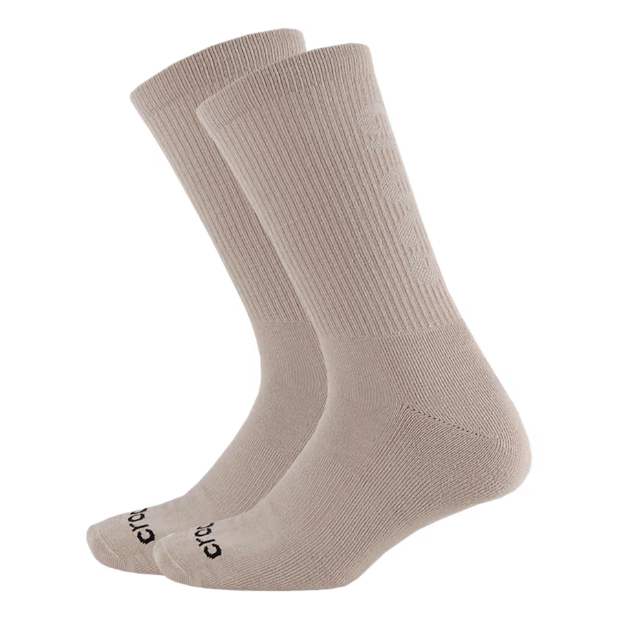 Crocs Socks Crew Texture Logo 3-Pack