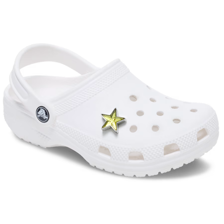 Silver and Green SMT Gem Star
