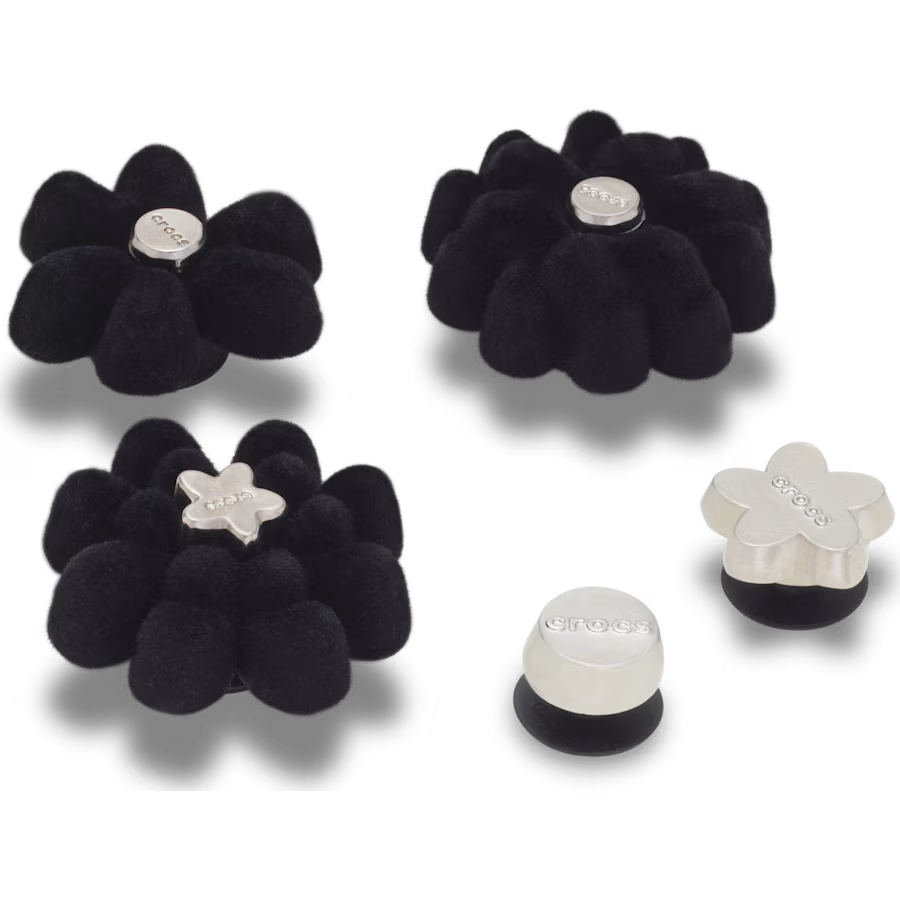 Black Velvet Flower 5 Pack