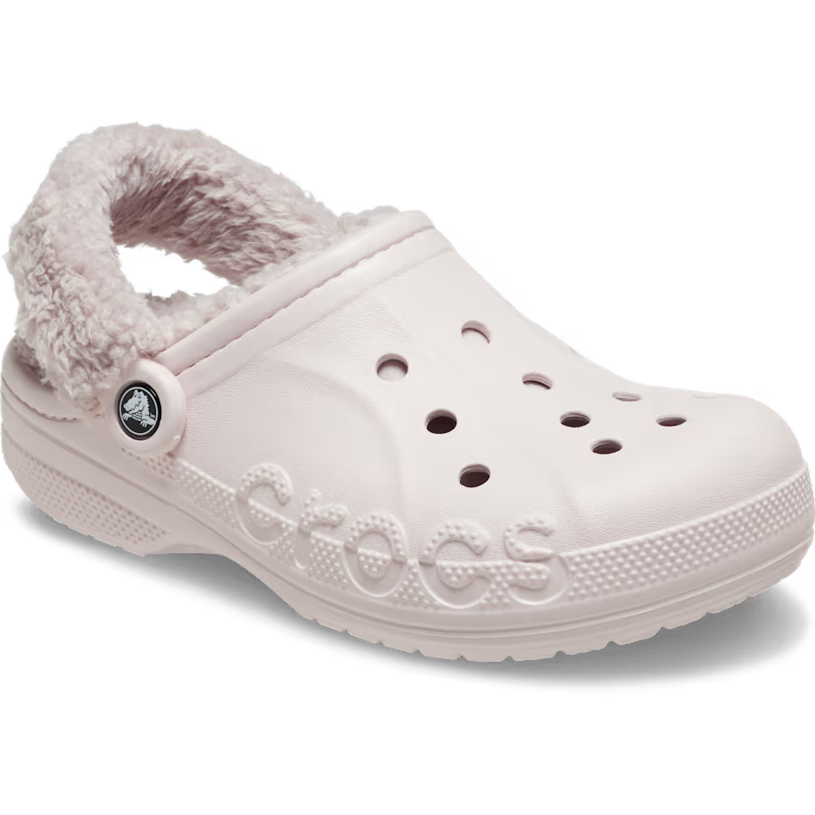 Baya Lined Fuzz-Strap Clog