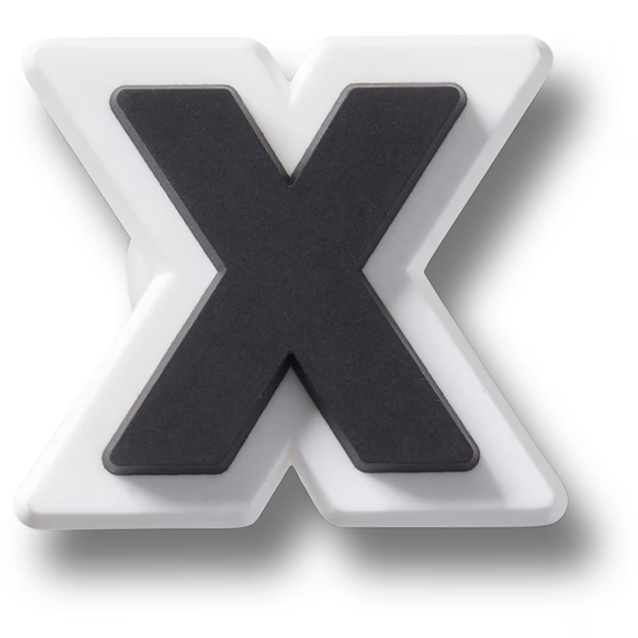 Bold Uppercase Letter X