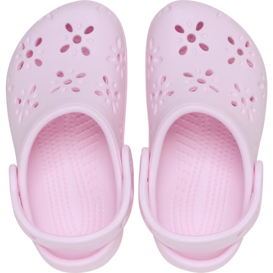 Toddler Classic Floral Cut-Out Clog