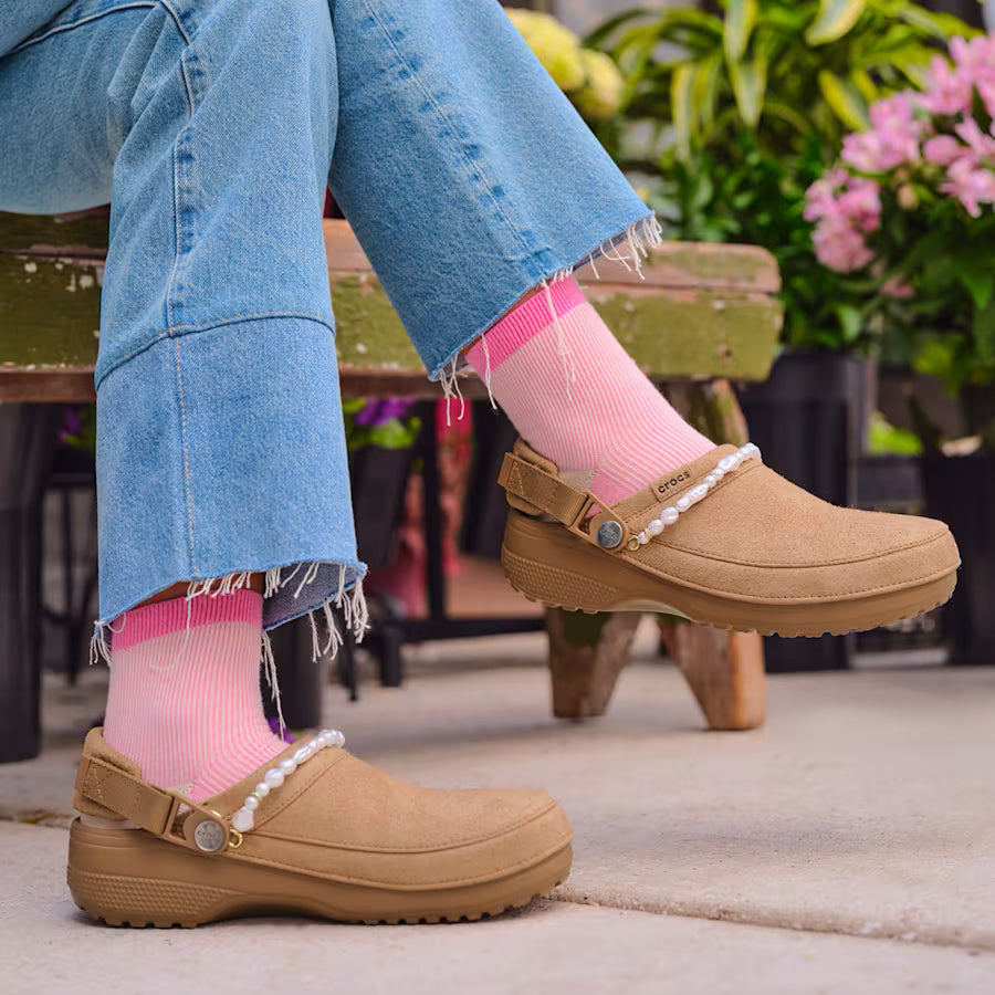 Classic Crafted Vegan Suede Clog