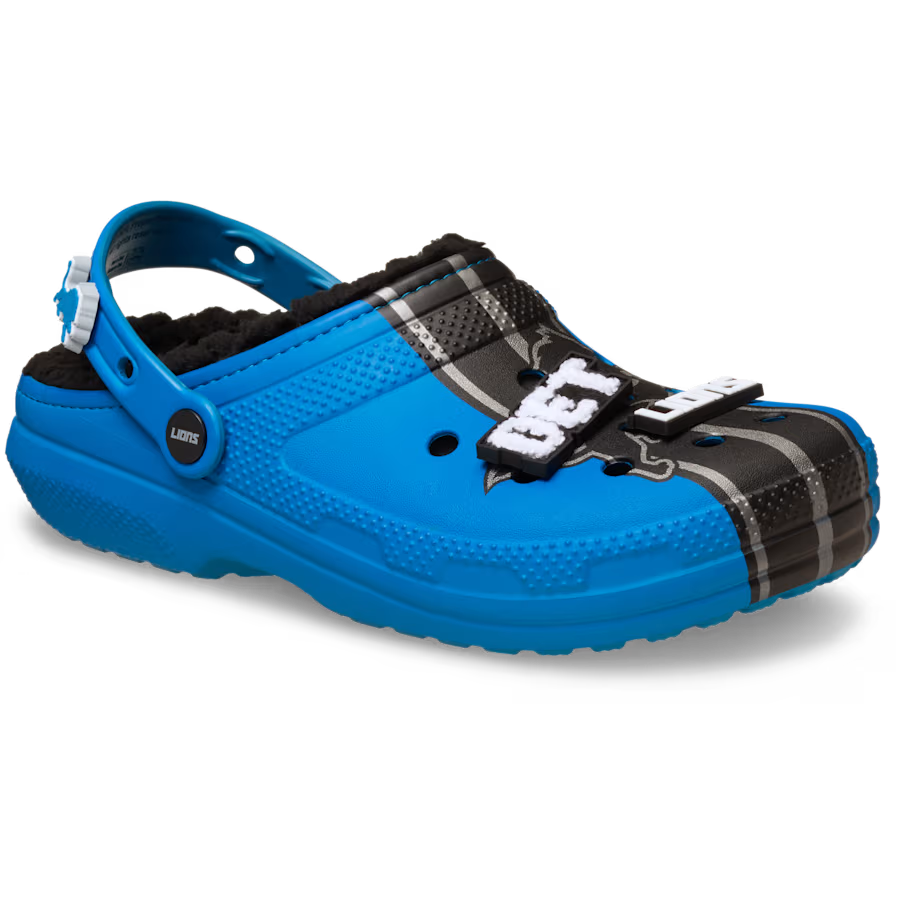 NFL Detroit Lions Classic Lined Clog