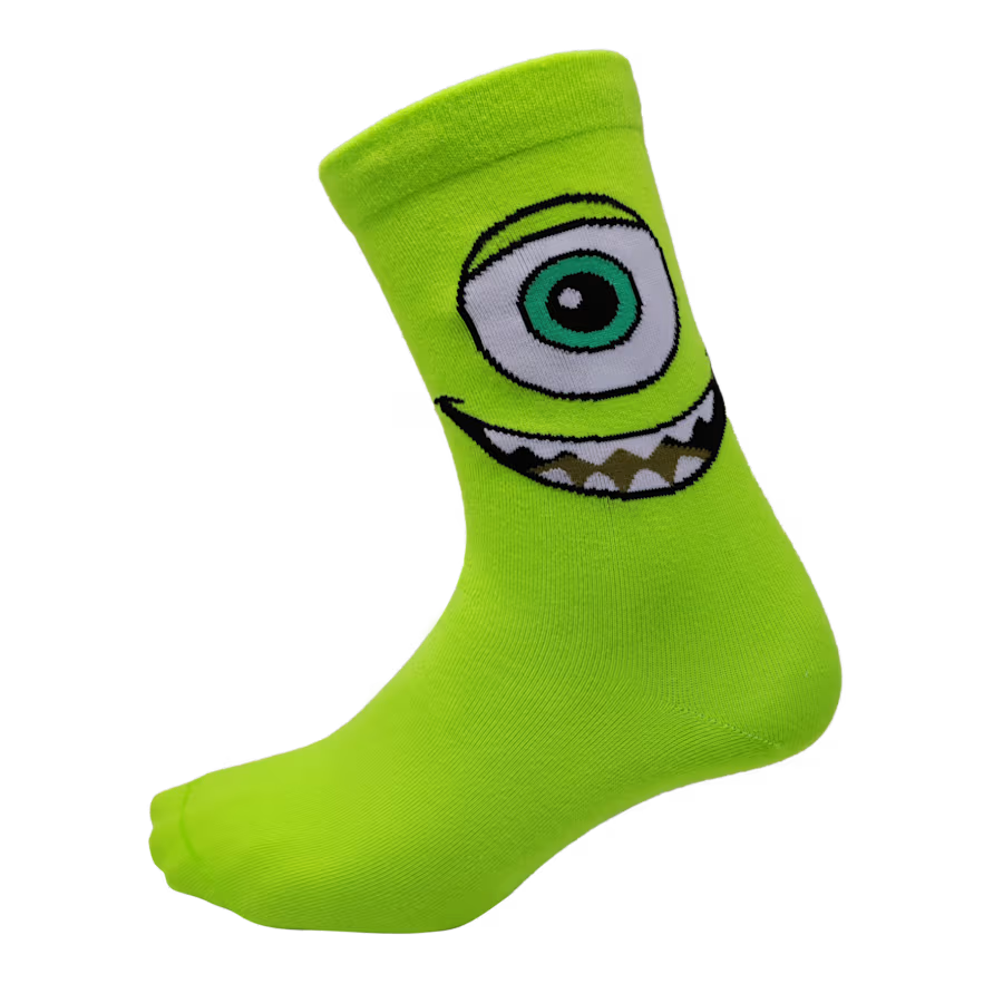 CrocsSocks Kids' Monsters Inc Mike